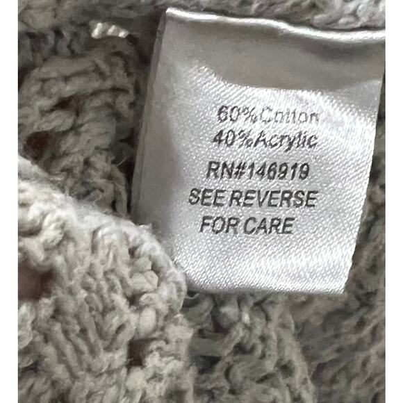 Chico’s Duster Cardigan White Lightweight Sheer Long Sz 0 (S-4) - Picture 10 of 12